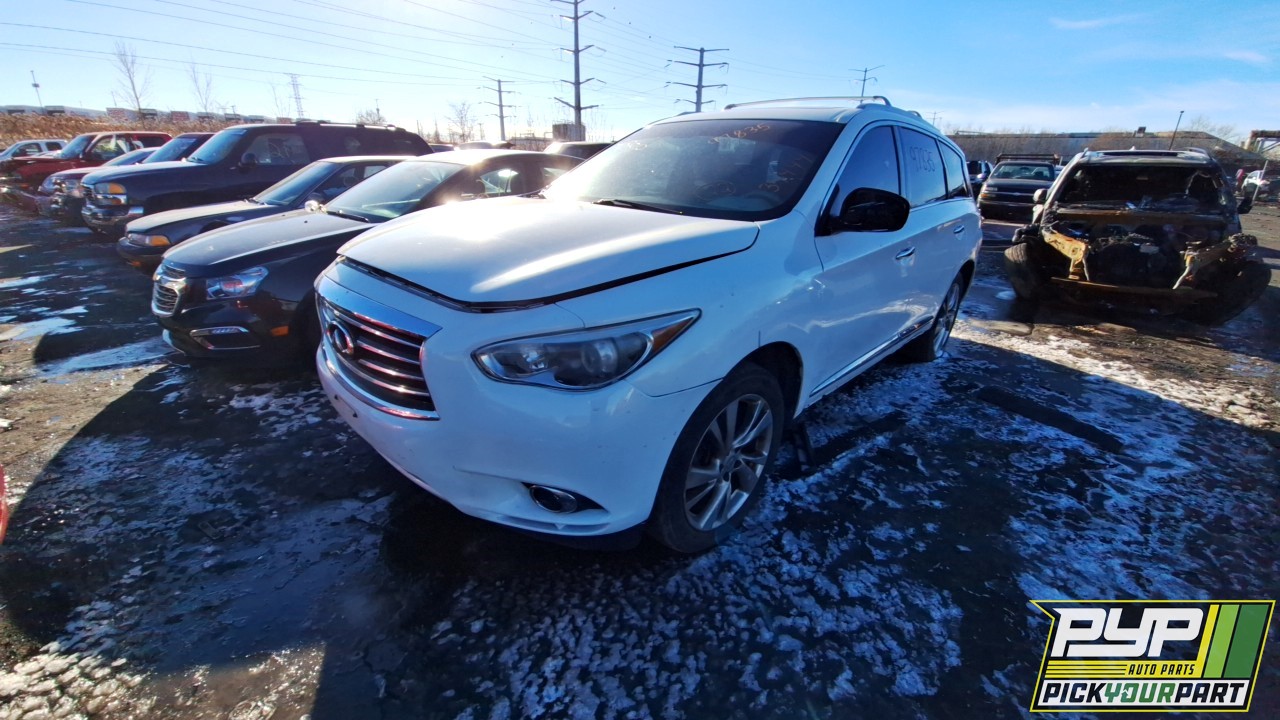 2013 INFINITI JX35 partes disponibles