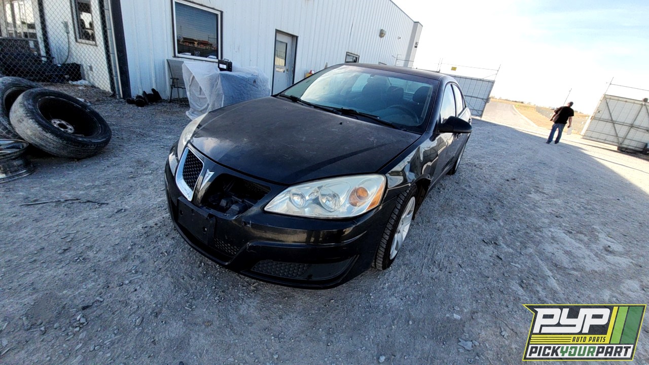 2010 PONTIAC G6 partes disponibles