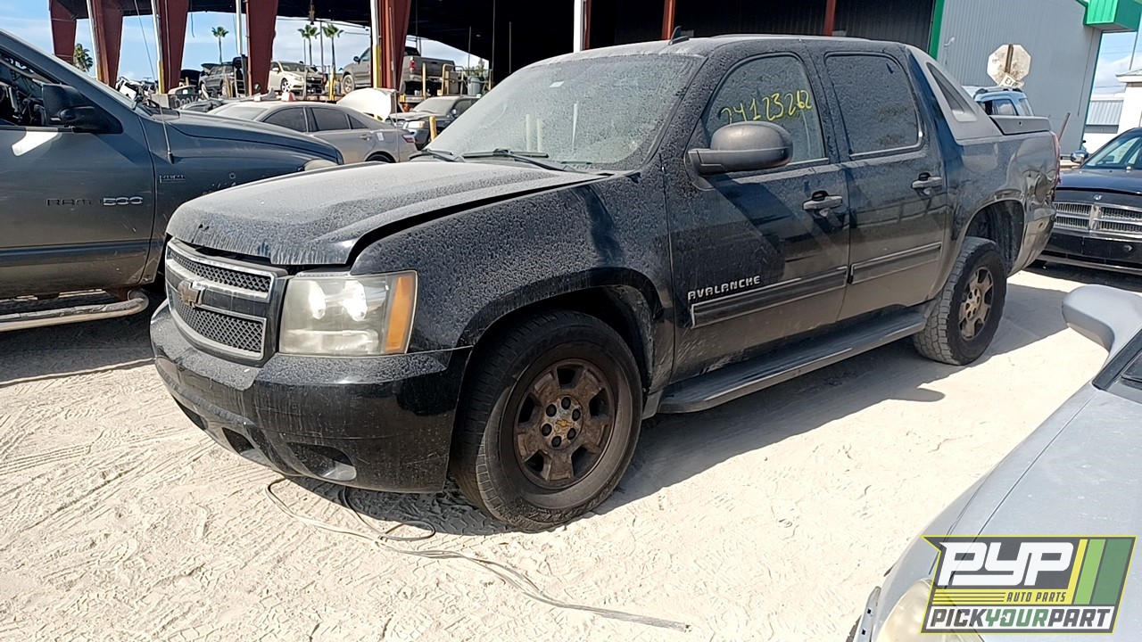 2010 CHEVROLET AVALANCHE partes disponibles