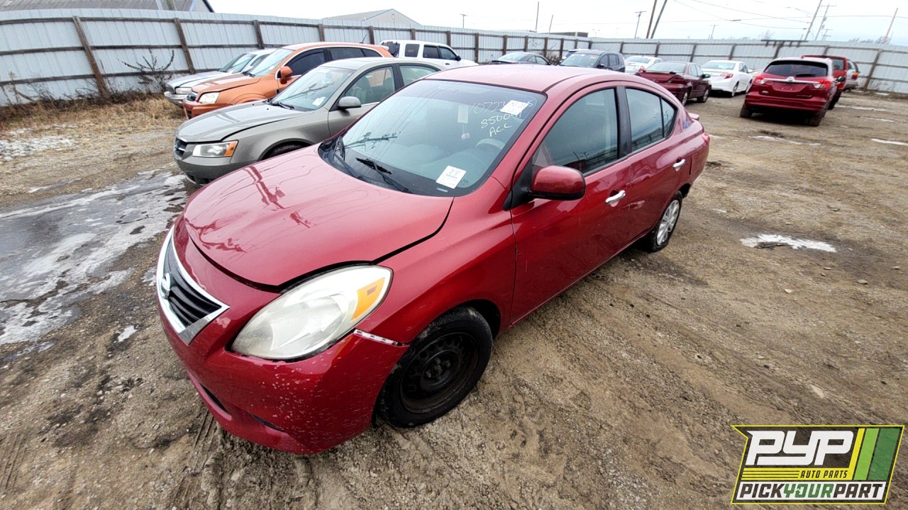 2013 NISSAN VERSA available for parts