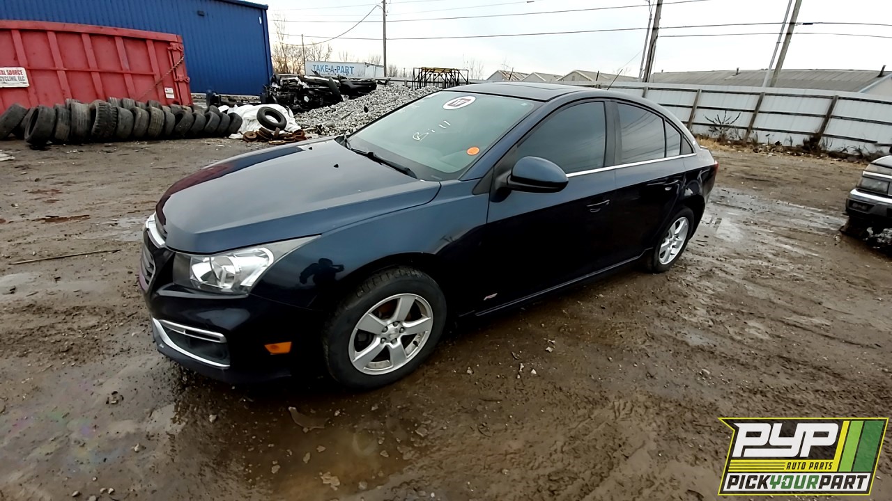 2016 CHEVROLET CRUZE LIMITED partes disponibles