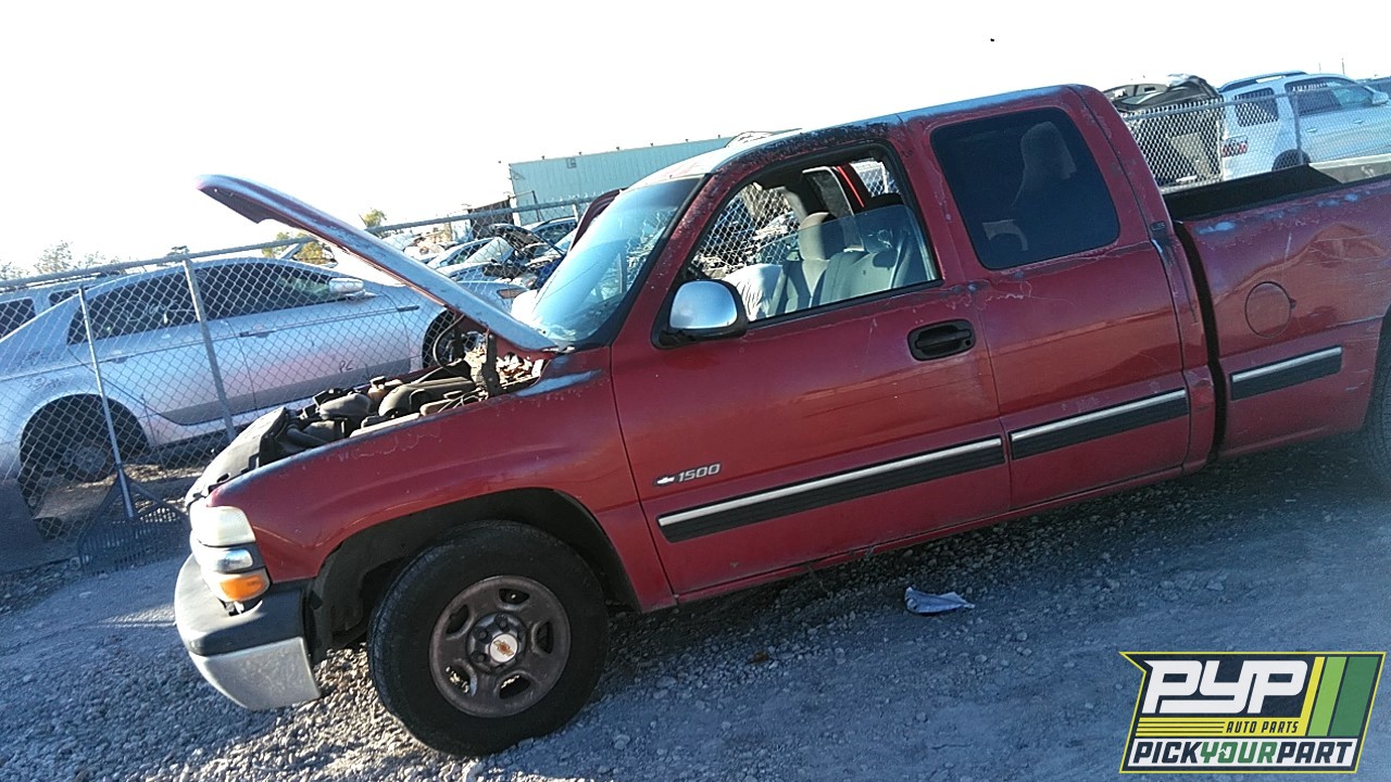2001 CHEVROLET SILVERADO 1500 partes disponibles