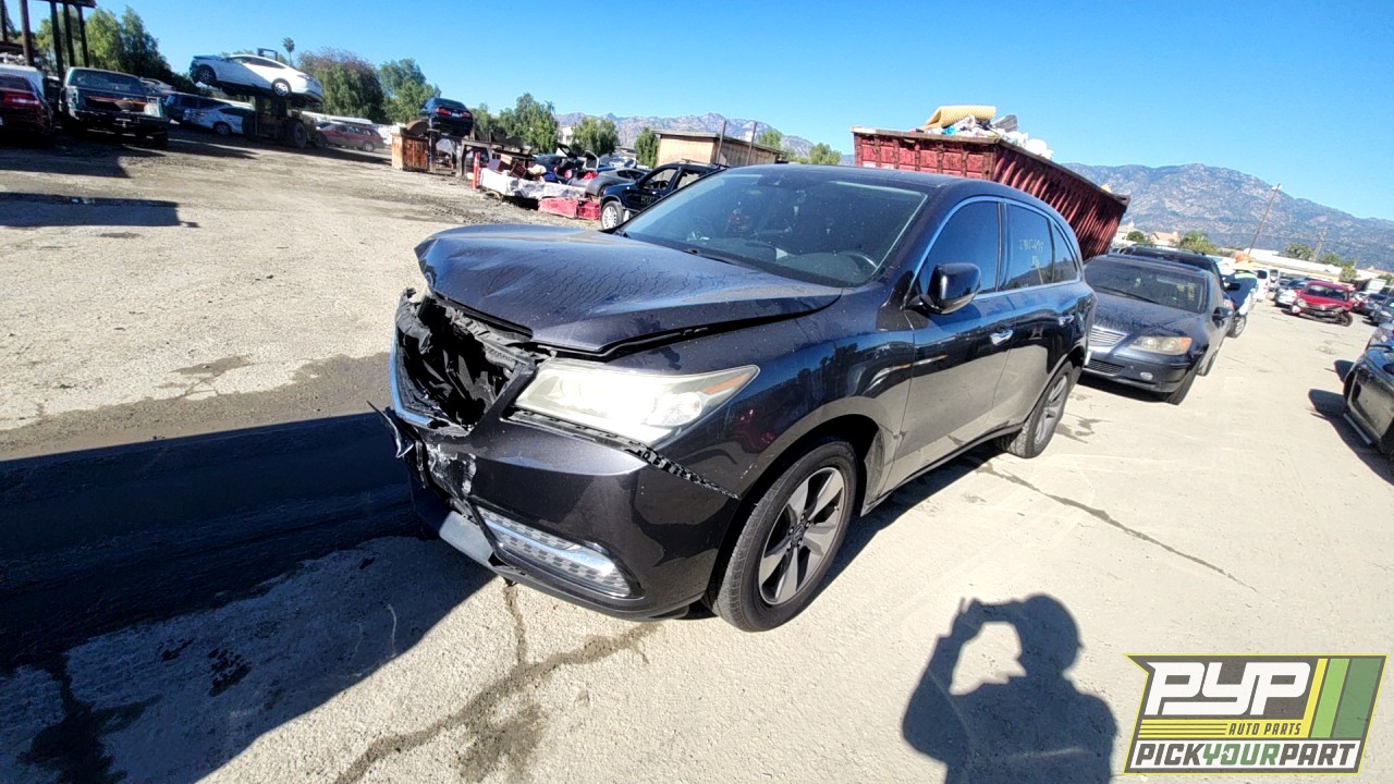 2016 ACURA MDX partes disponibles
