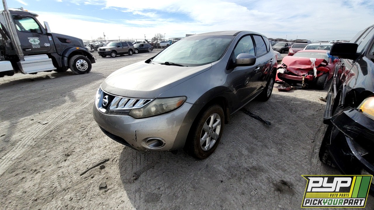 2010 NISSAN MURANO partes disponibles