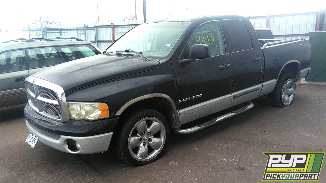 2002 DODGE RAM 1500 available for parts