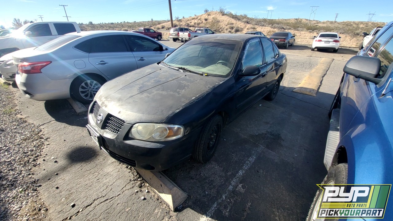2004 NISSAN SENTRA partes disponibles