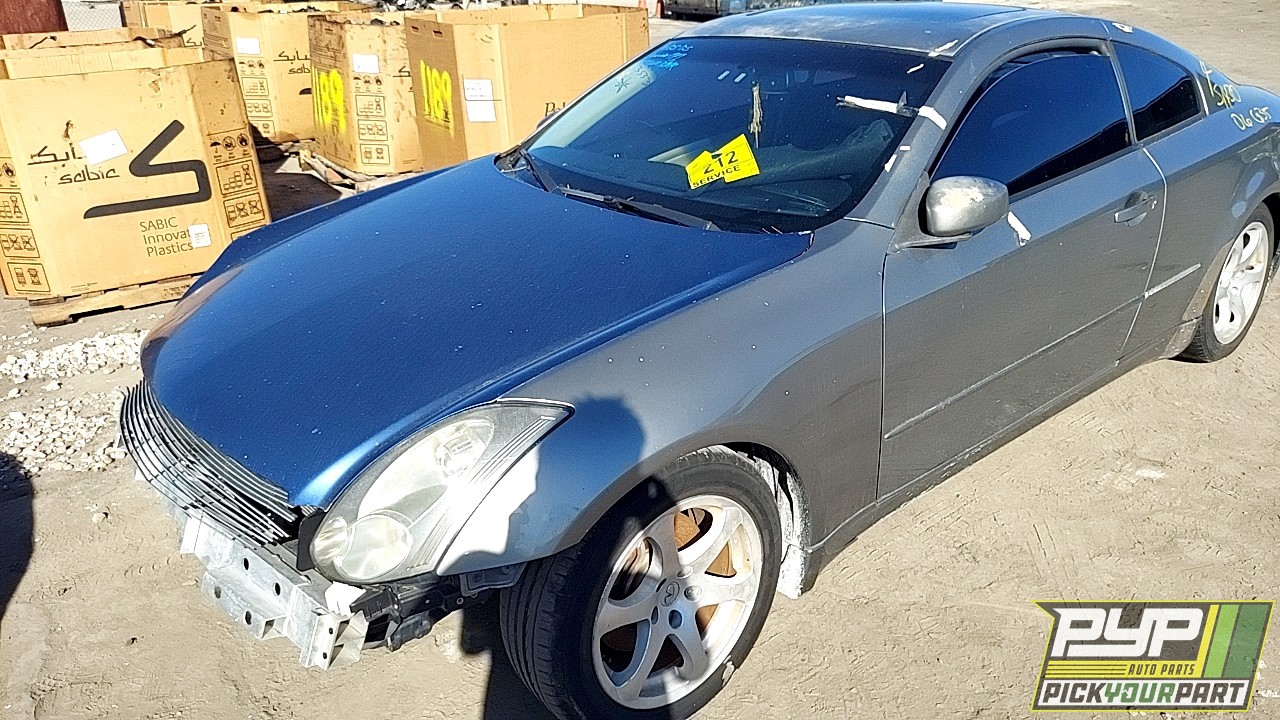 2006 INFINITI G35 available for parts