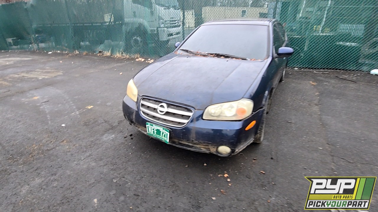 2002 NISSAN MAXIMA available for parts