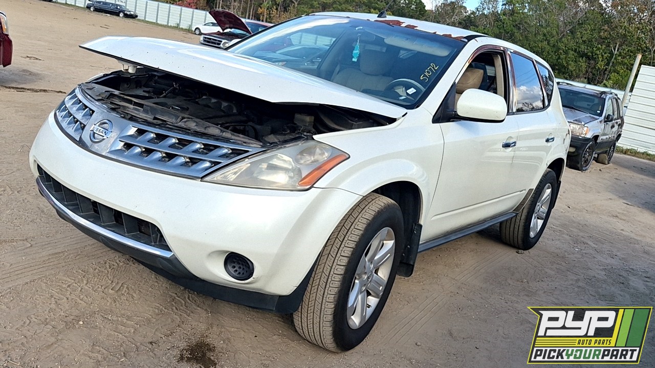 2007 NISSAN MURANO available for parts