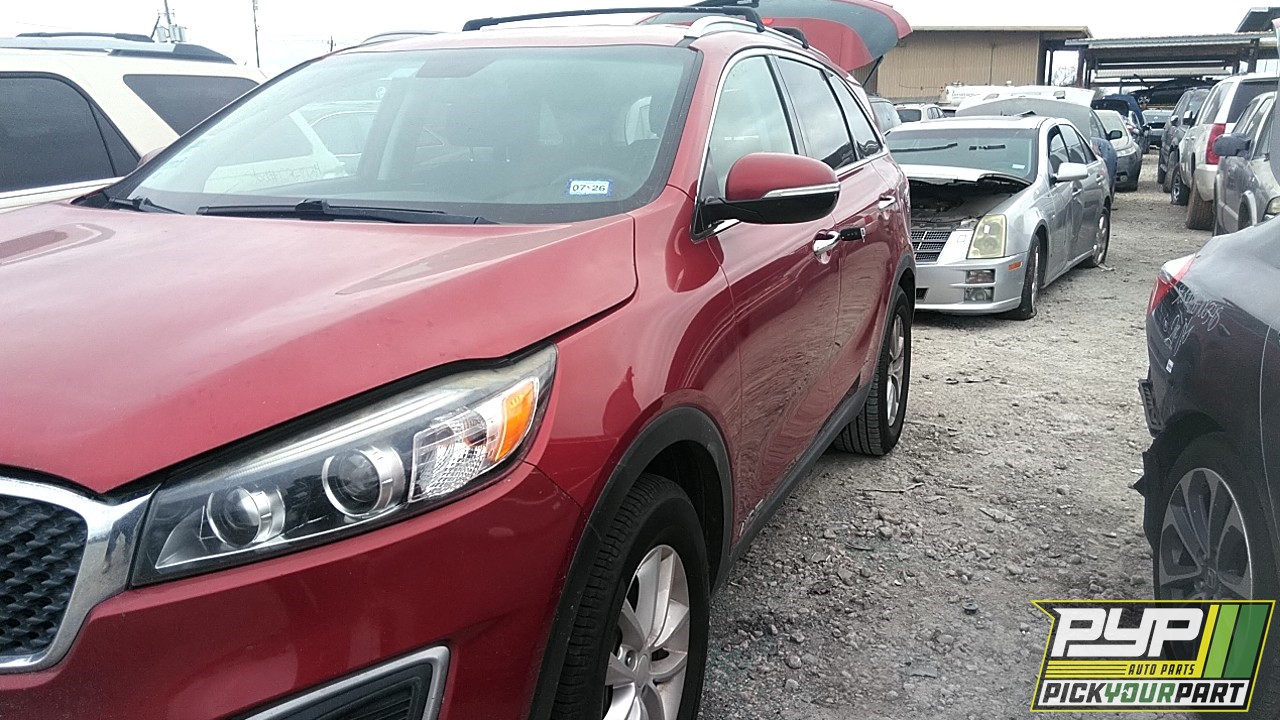 2018 KIA SORENTO partes disponibles