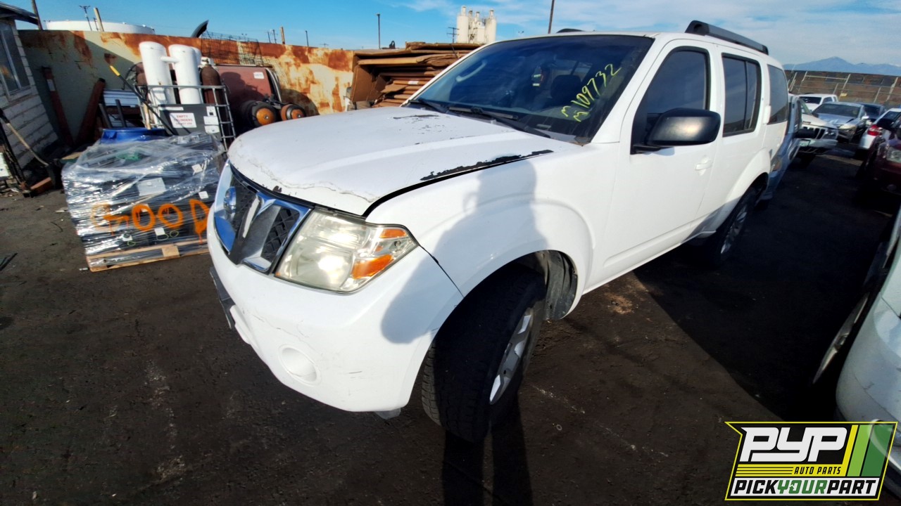 2008 NISSAN PATHFINDER partes disponibles