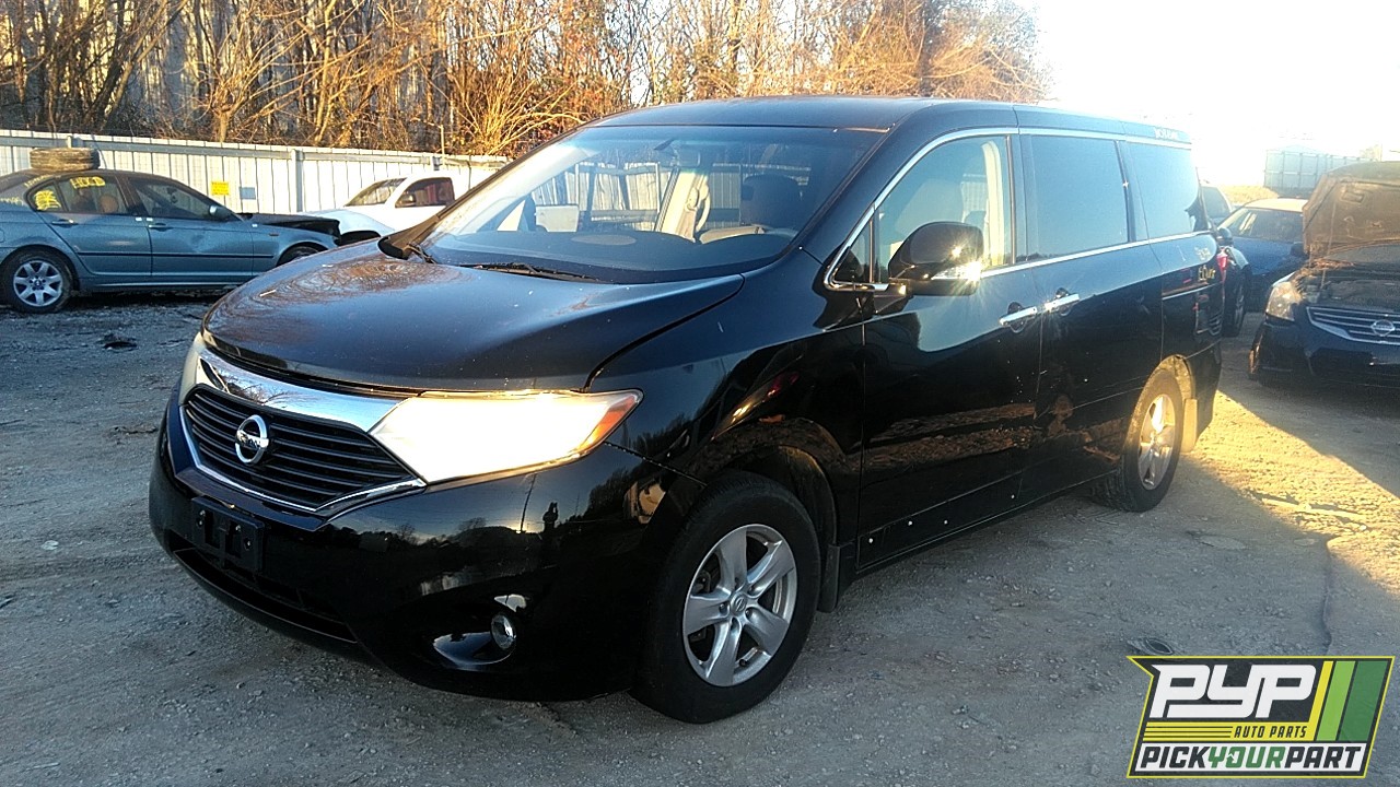 2013 NISSAN QUEST partes disponibles