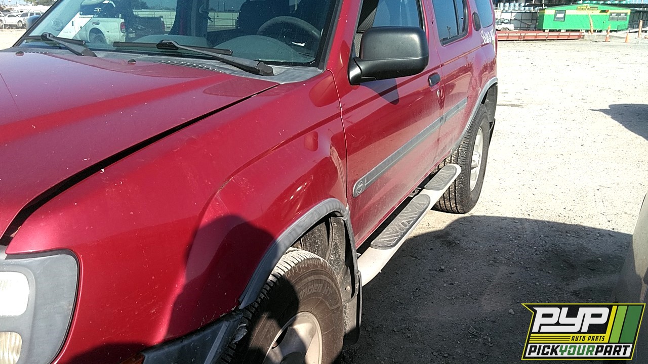 2002 NISSAN XTERRA partes disponibles