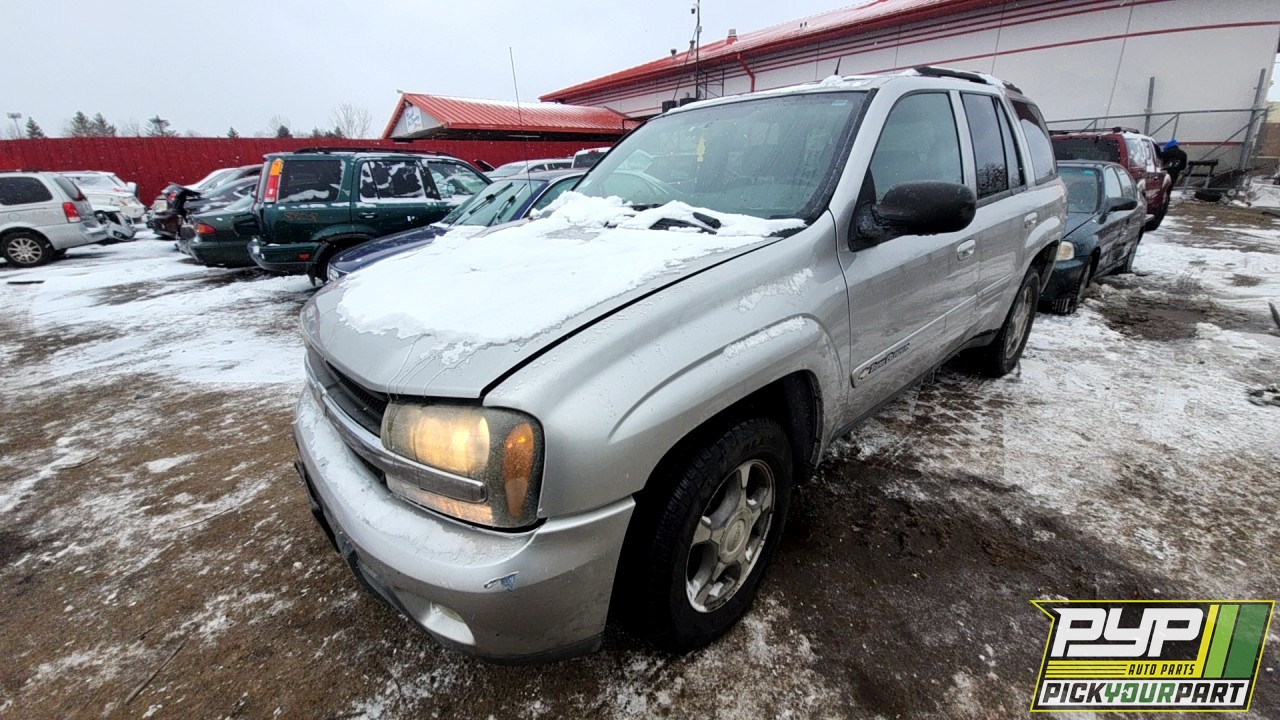 2004 CHEVROLET TRAILBLAZER partes disponibles