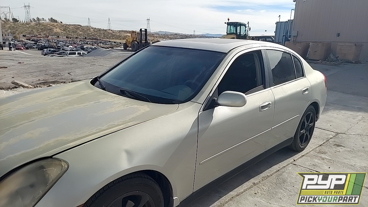 2004 INFINITI G35 available for parts