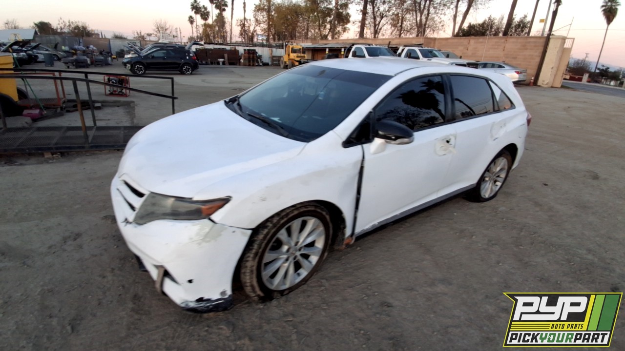 2013 TOYOTA VENZA partes disponibles