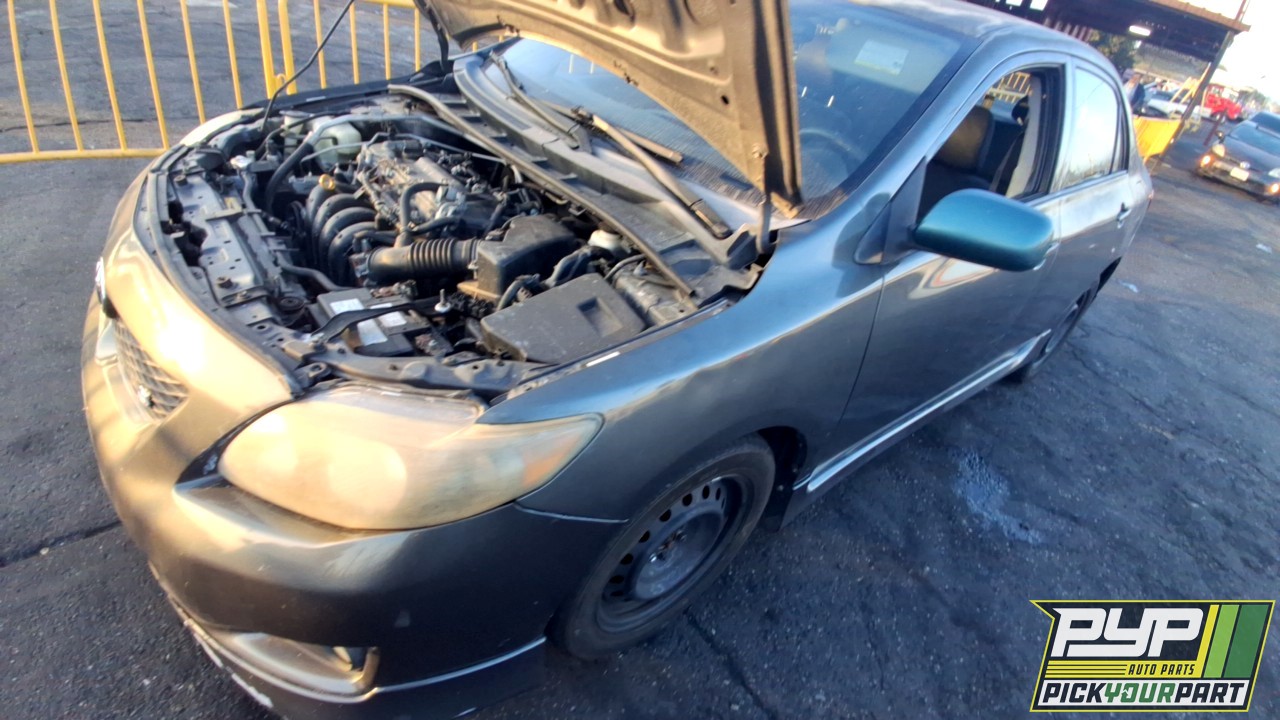 2009 TOYOTA COROLLA partes disponibles