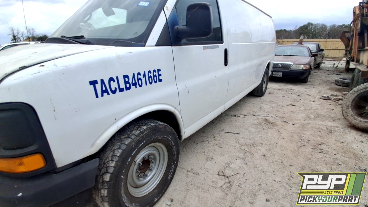2007 CHEVROLET EXPRESS 2500 partes disponibles