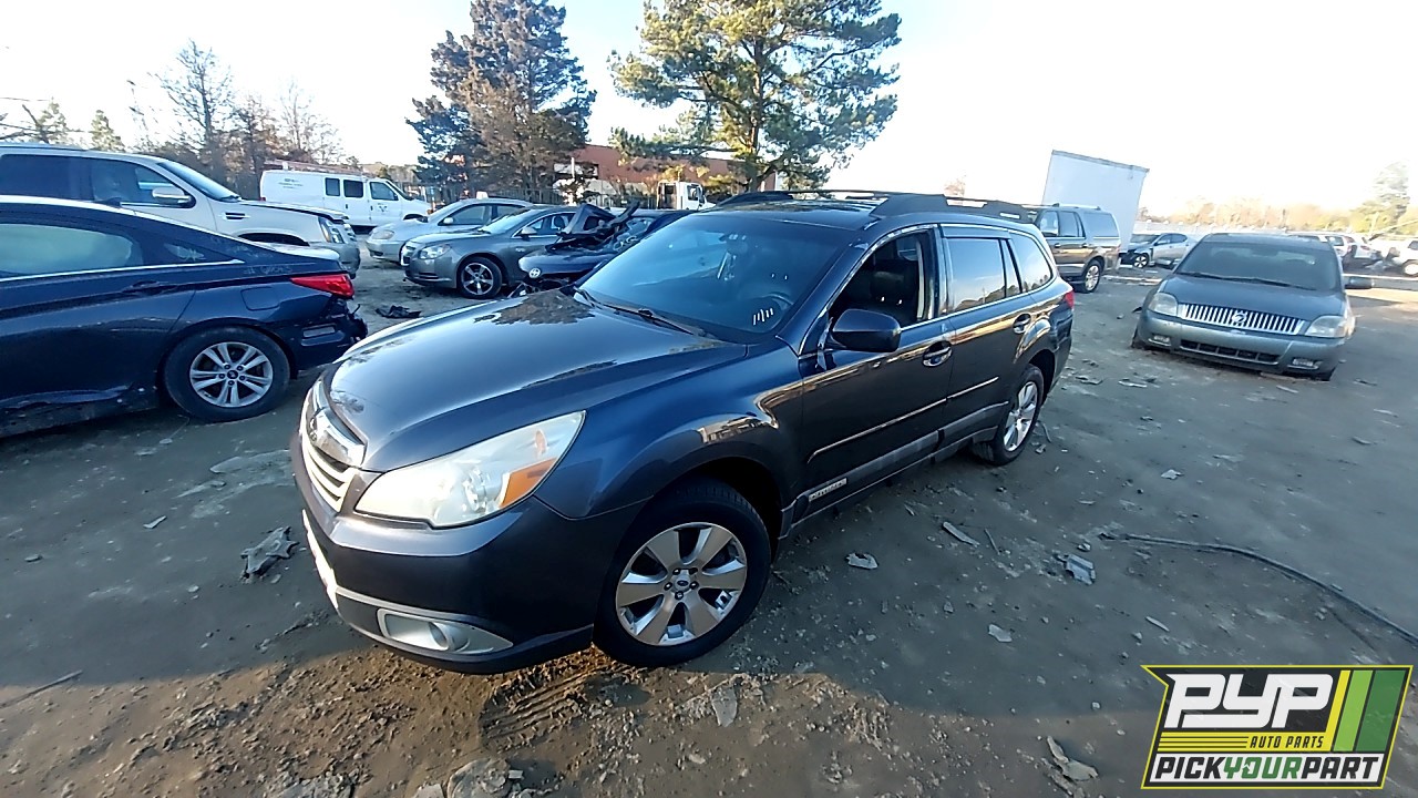 2012 SUBARU OUTBACK partes disponibles