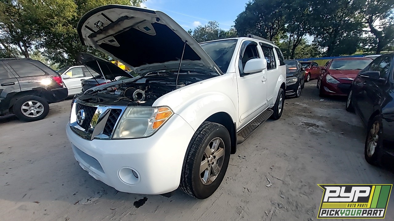 2012 NISSAN PATHFINDER partes disponibles