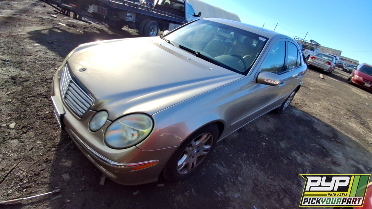 2004 MERCEDES-BENZ E-CLASS partes disponibles