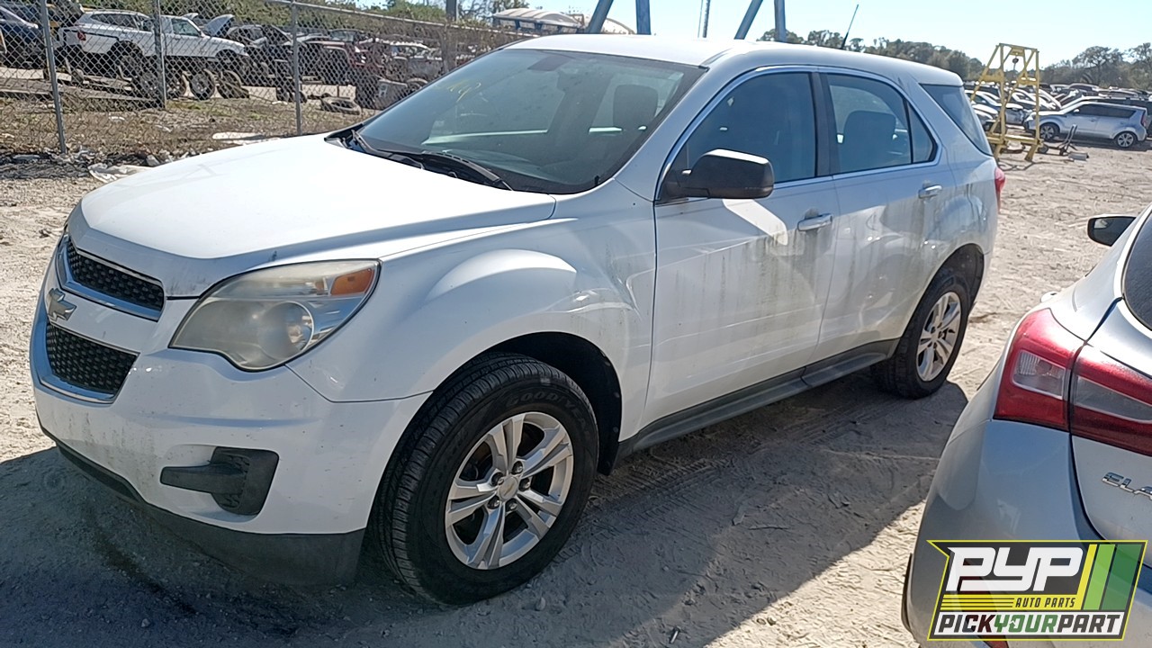 2011 CHEVROLET EQUINOX partes disponibles