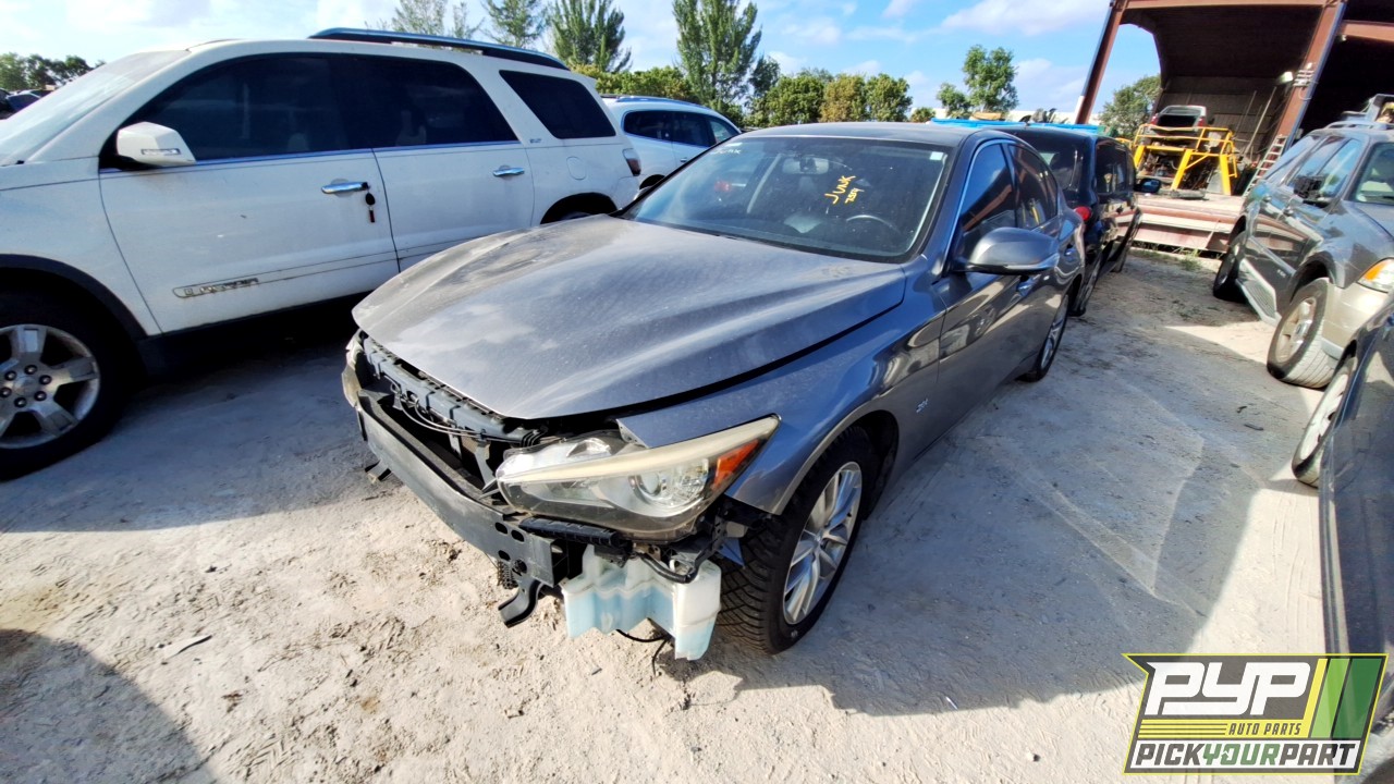 2017 INFINITI Q50 partes disponibles