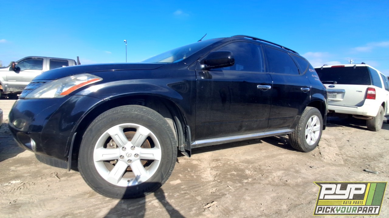 2006 NISSAN MURANO partes disponibles