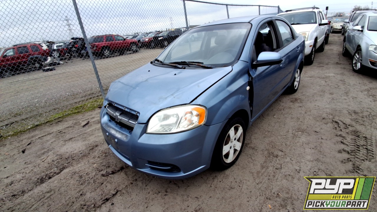 2007 CHEVROLET AVEO available for parts