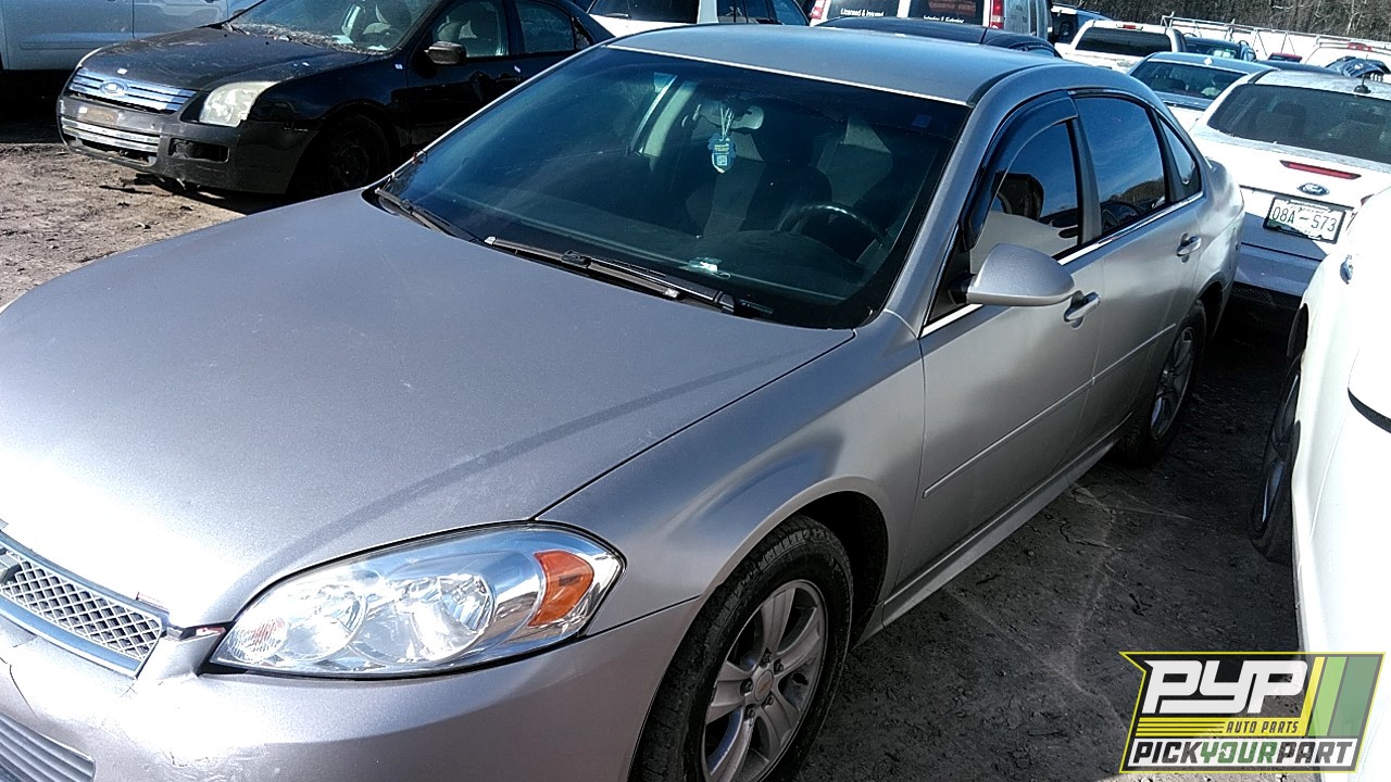 2012 CHEVROLET IMPALA partes disponibles