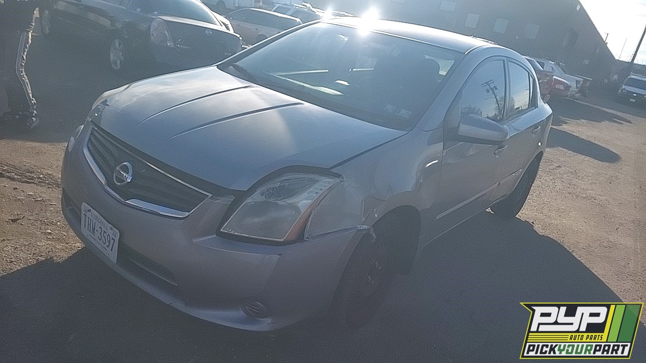 2012 NISSAN SENTRA partes disponibles