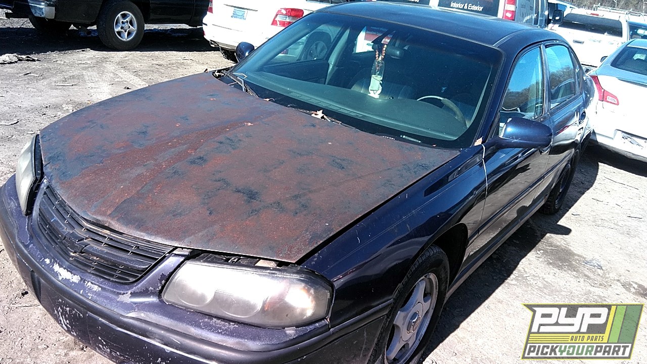 2001 CHEVROLET IMPALA partes disponibles