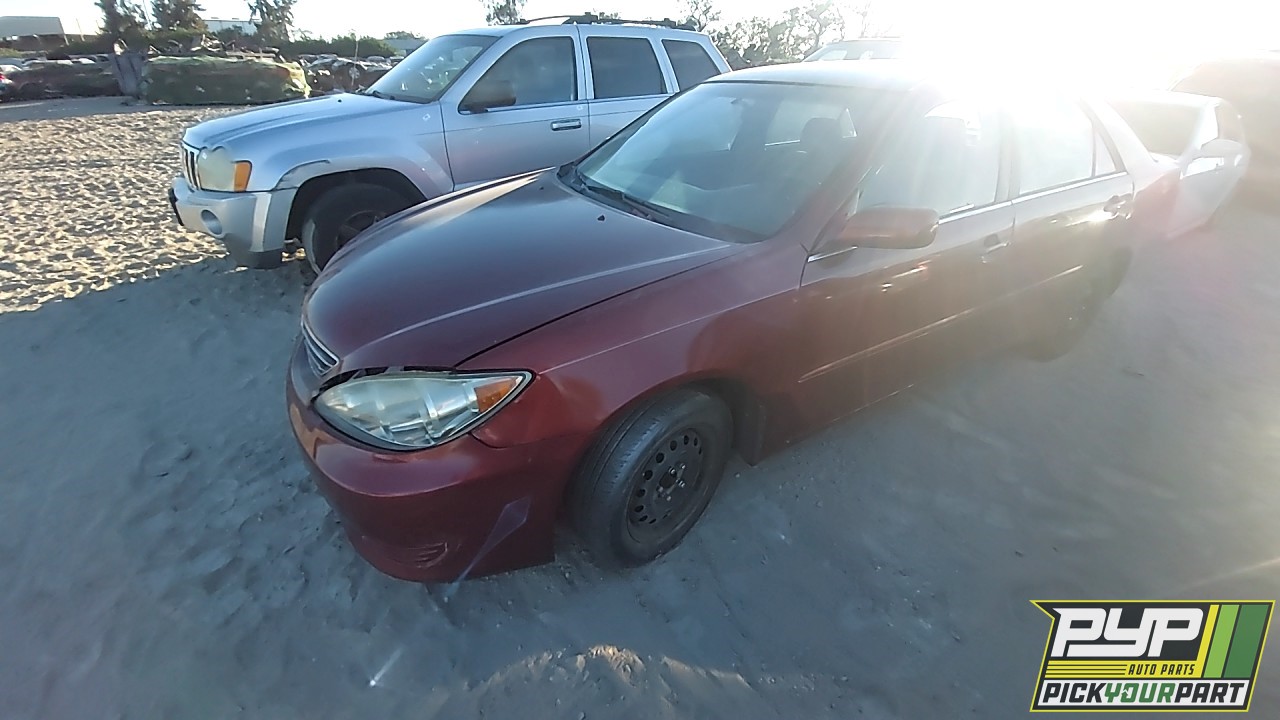 2005 TOYOTA CAMRY partes disponibles