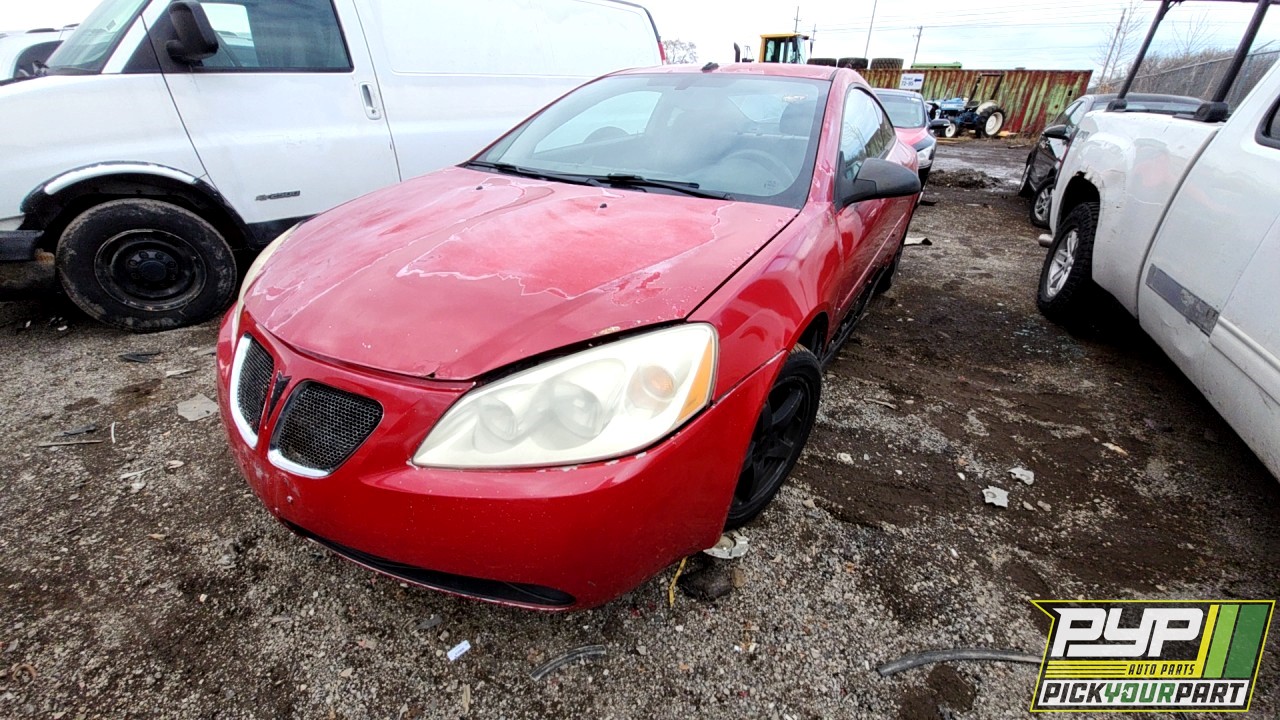 2006 PONTIAC G6 partes disponibles