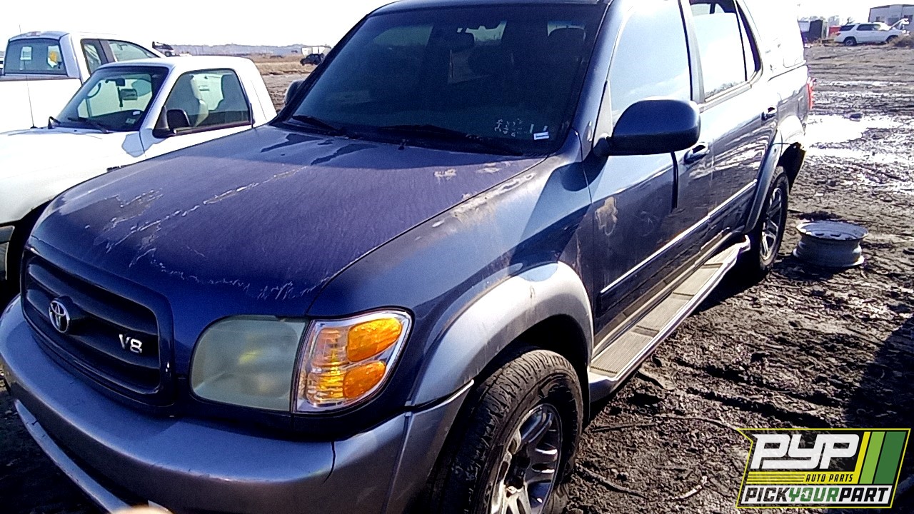 2004 TOYOTA SEQUOIA partes disponibles