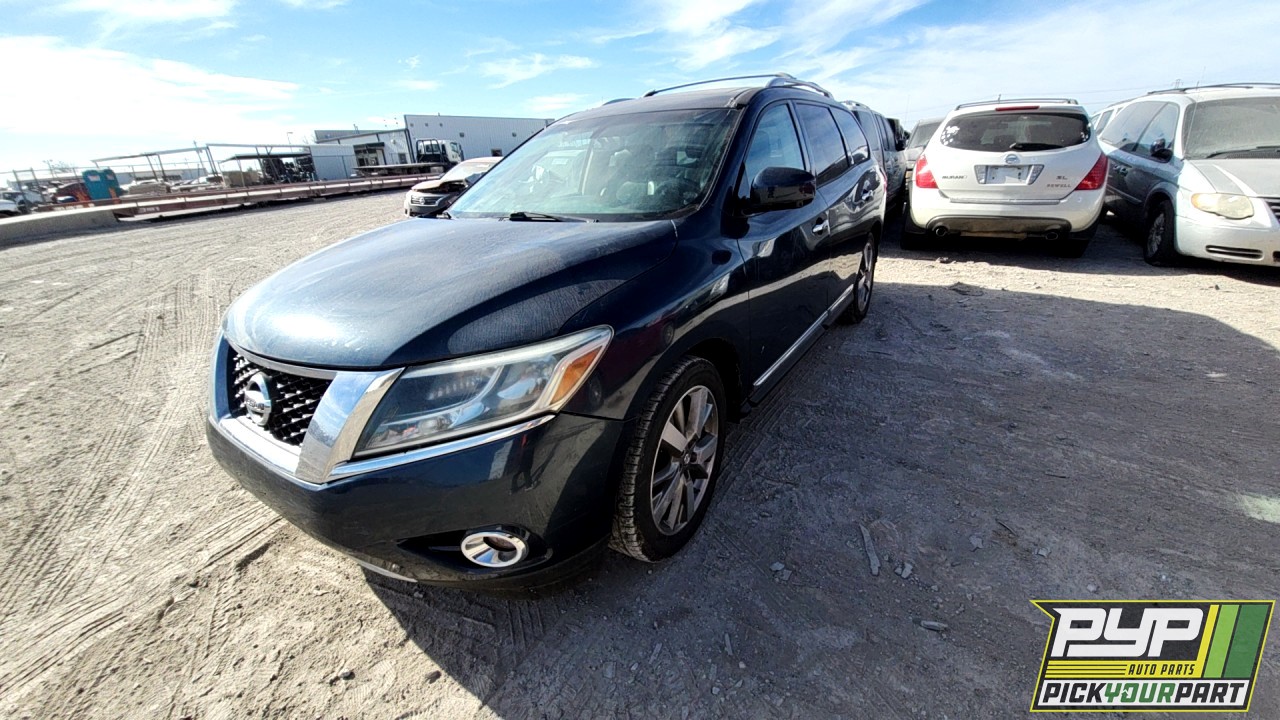 2014 NISSAN PATHFINDER partes disponibles