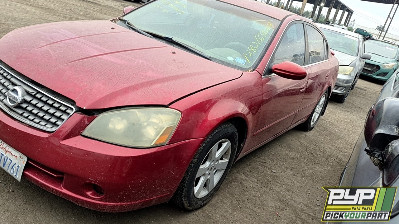2006 NISSAN ALTIMA partes disponibles
