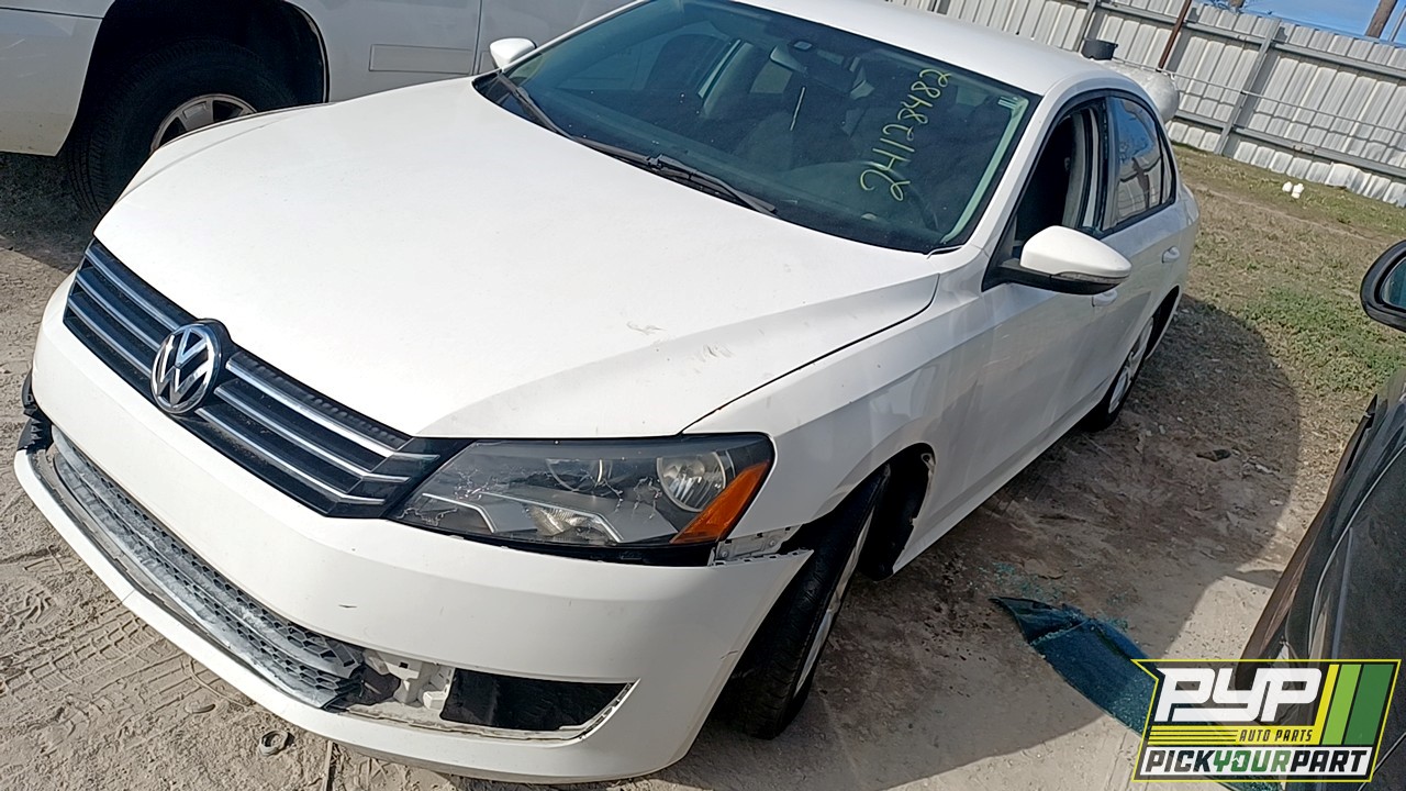 2012 VOLKSWAGEN PASSAT available for parts