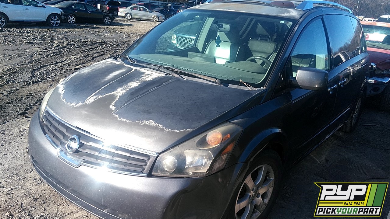 2007 NISSAN QUEST partes disponibles