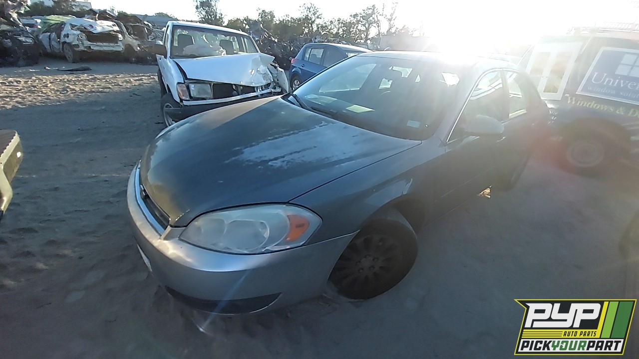 2007 CHEVROLET IMPALA partes disponibles
