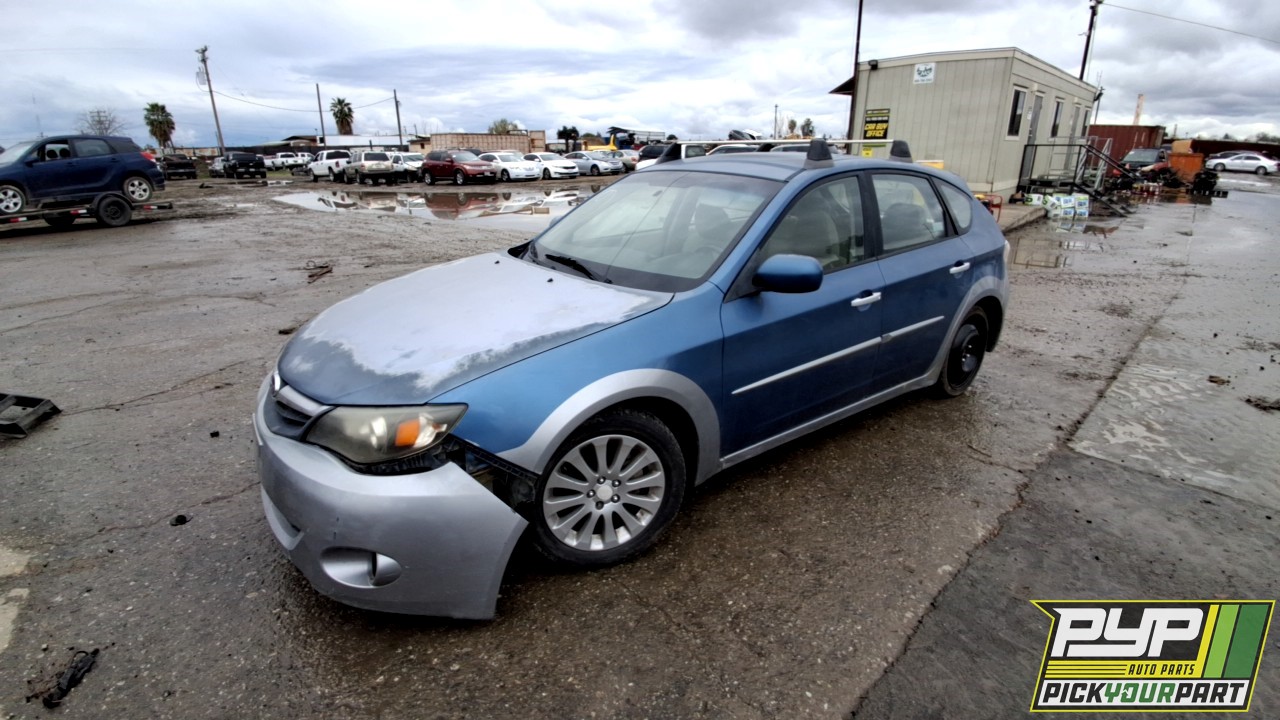 2010 SUBARU IMPREZA partes disponibles