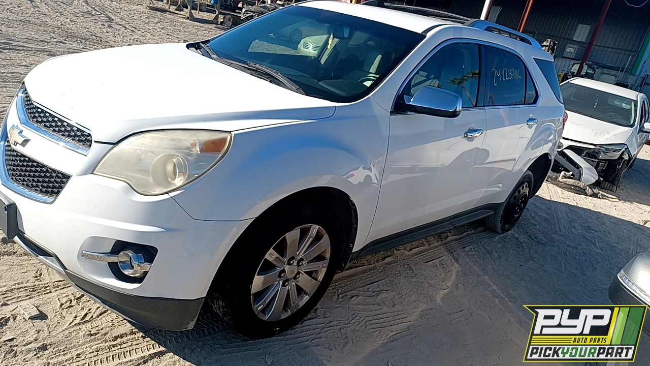 2010 CHEVROLET EQUINOX partes disponibles