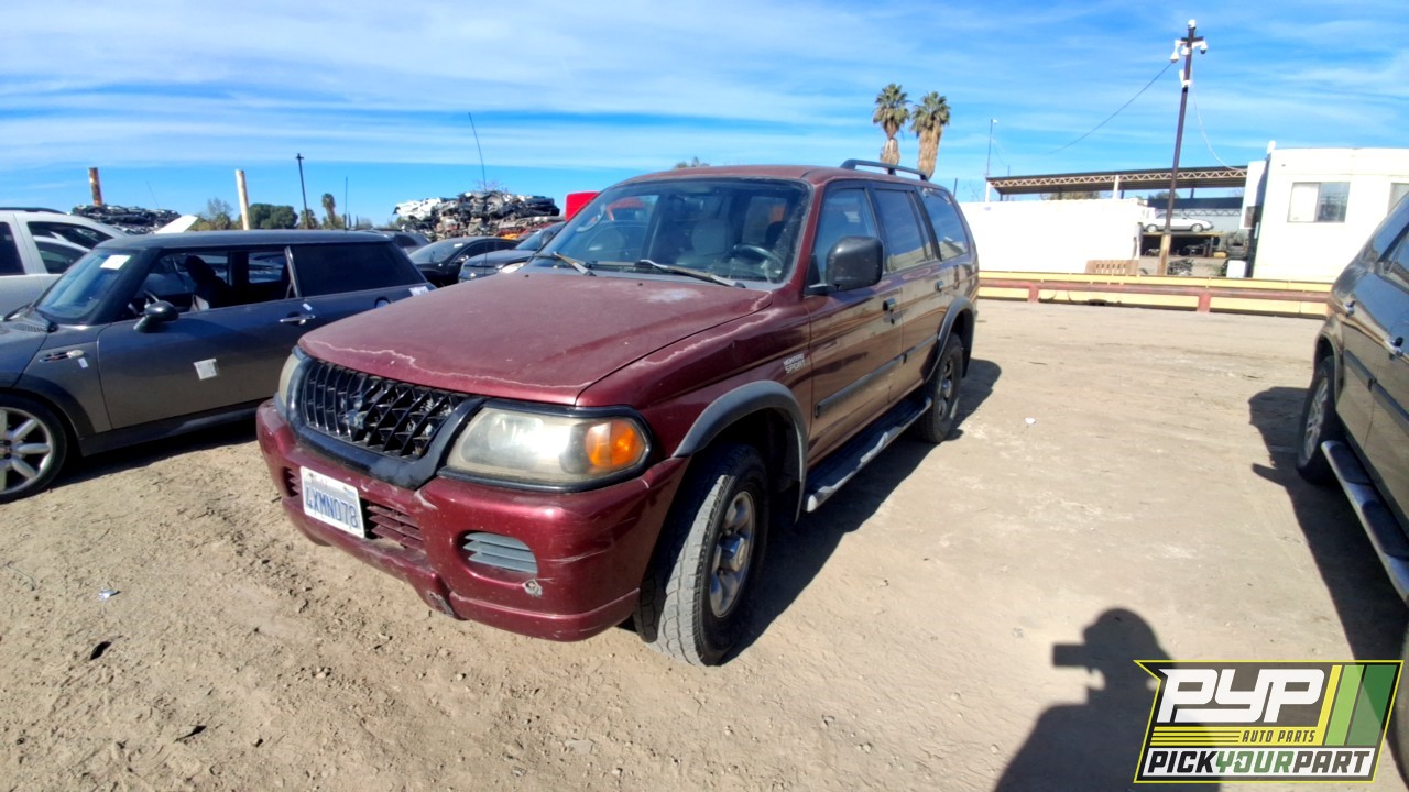 2002 MITSUBISHI MONTERO SPORT partes disponibles
