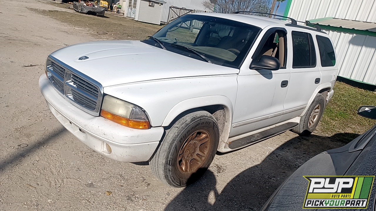 2003 DODGE DURANGO partes disponibles