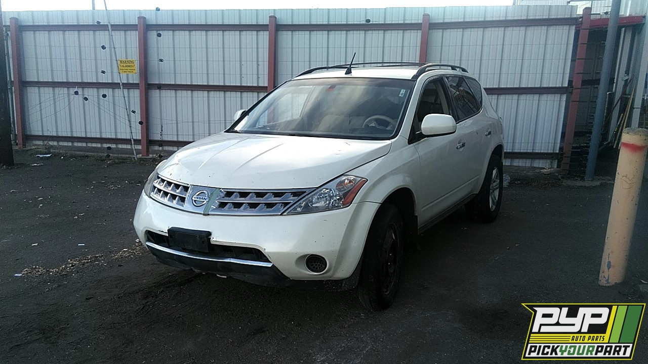 2006 NISSAN MURANO available for parts