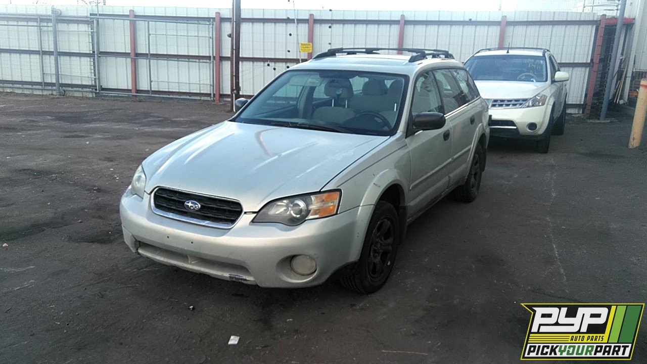 2005 SUBARU OUTBACK partes disponibles
