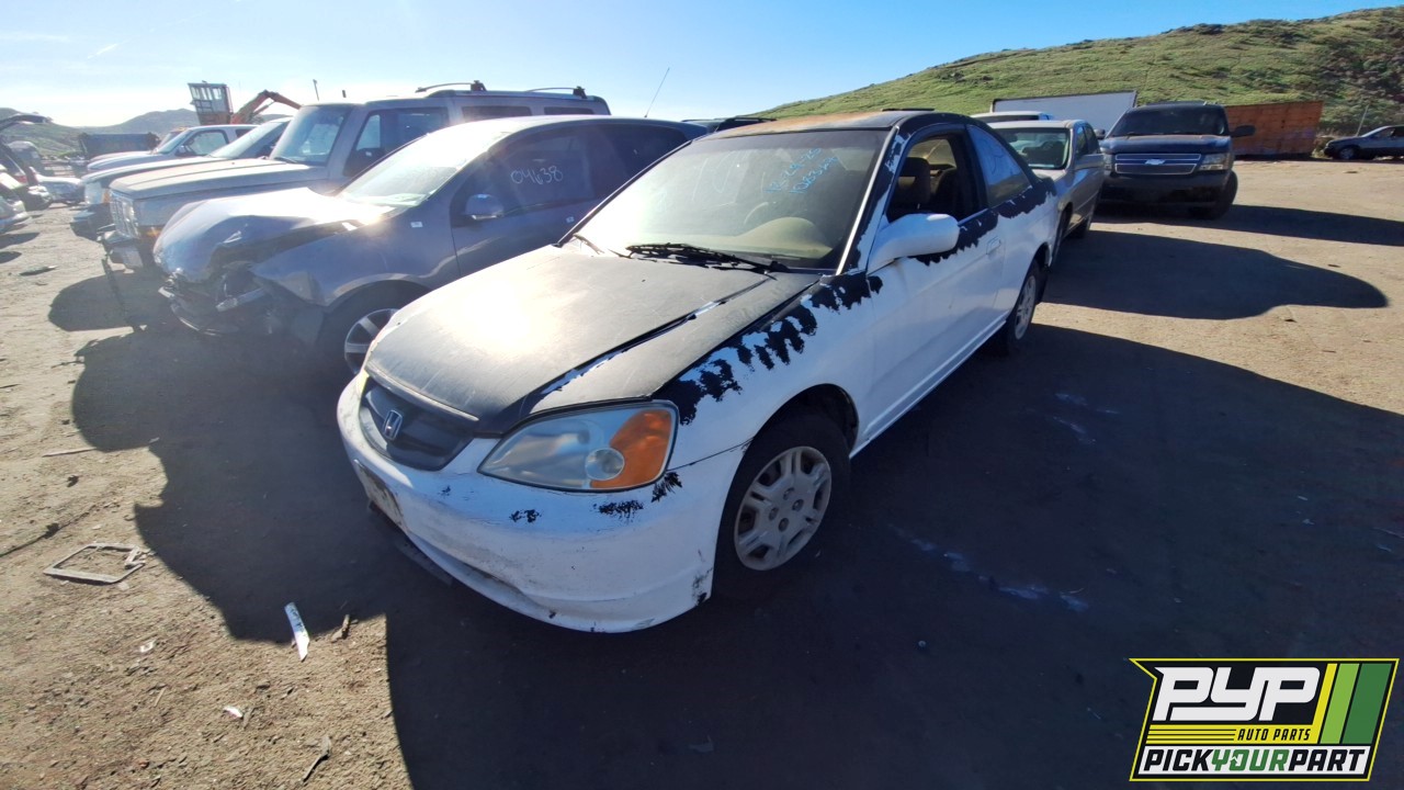 2002 HONDA CIVIC available for parts