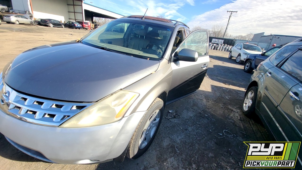 2005 NISSAN MURANO partes disponibles