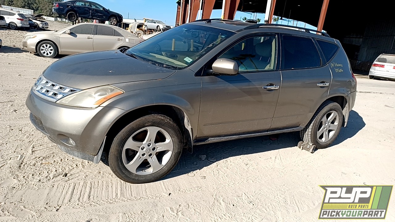 2004 NISSAN MURANO available for parts