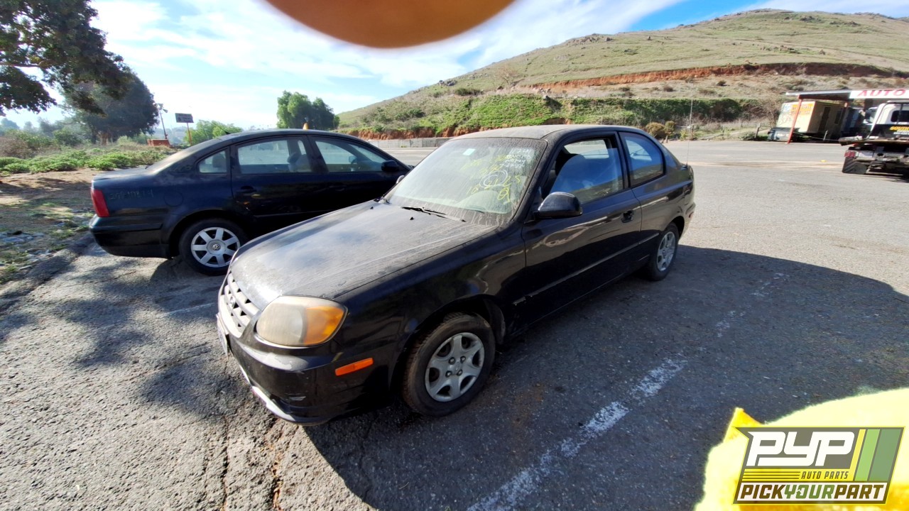 2005 HYUNDAI ACCENT partes disponibles
